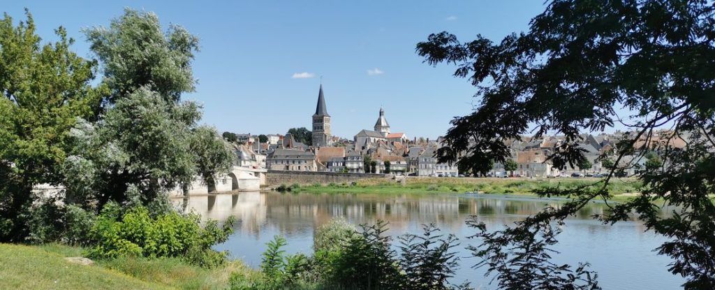 Vue de La Charité sur Loire